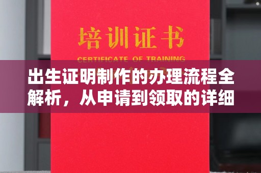 祁连出生证明制作的办理流程全解析，从申请到领取的详细指南