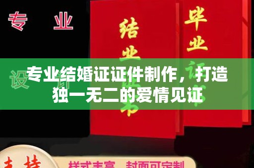 祁连专业结婚证证件制作，打造独一无二的爱情见证